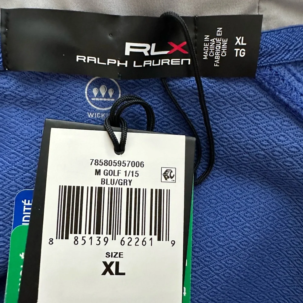 Golf Hoodie Polo Ralph Lauren RLX Athletic Knit Sport PWing Riviera Men Size XL - Picture 8 of 8